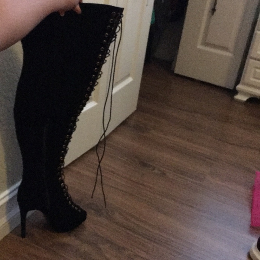 Thigh high boots